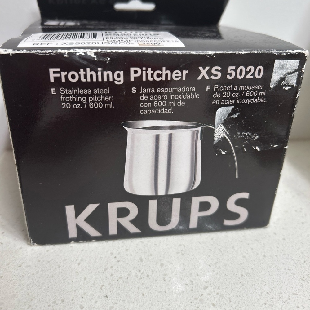 Krups Stainless Steel Frothing Pitcher